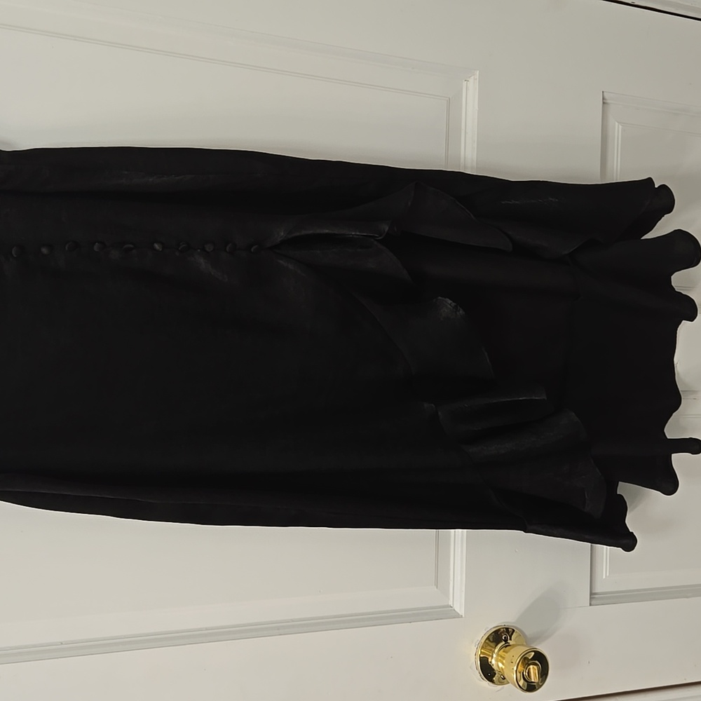 Satin Ruffled Skirt - Picture 3 of 3